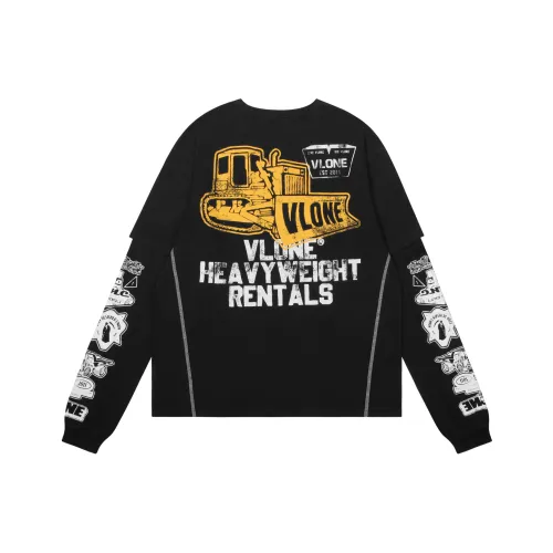 VLONE SS25 Черная Унисекс T-рубашка