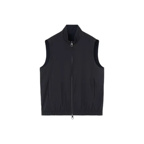 Loro Piana Мужские жилеты морского синего цвета