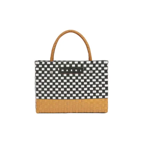 MARNI Полипропиленовая сумка среднего размера женская оранжевая