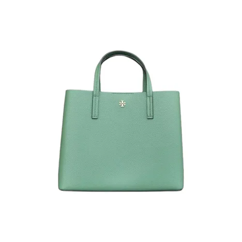 TORY BURCH Blake Телячья кожа Тоут Сумка Сумка для покупок Сумка через плечо Сумка Маленькая Женская Зеленая