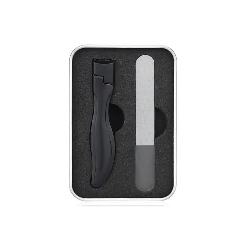 Rewards Нержавеющая сталь Большой Открыто Конечная Триммер для ногтей Удаляющий корки Клиперы для ногтей с ключничным инструментом и Файл