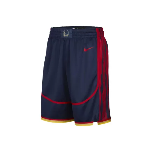 Nike Golden State Warriors Повседневные шорты Мужские Морской синий