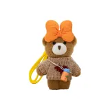 Тедди, Коричневый свитер-брелок