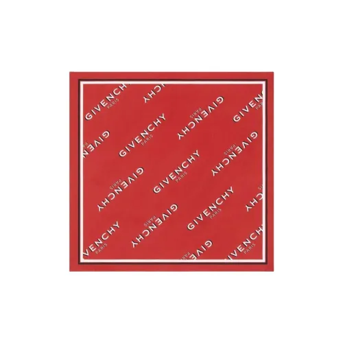 Givenchy Шелковые шарфы Мужской Красный