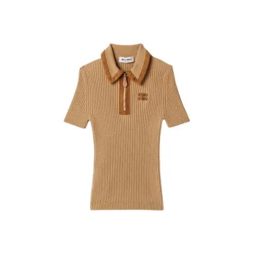 MIU MIU Поло Облегающее Женское