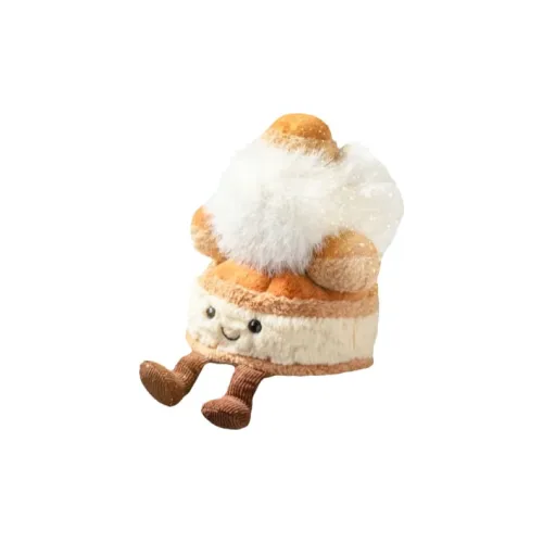 JELLYCAT Интересная Еда Карамельный Пудинг Париж Десерты Ограниченная Кукла Плюшевая Кукла Трумпеты Высокая