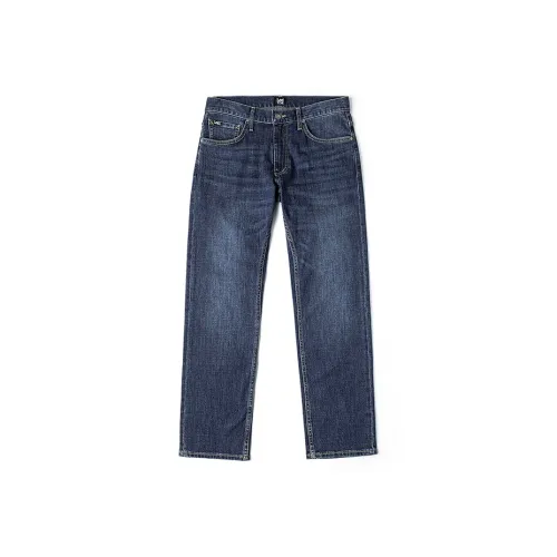 Lee совместный бренд модель Темно-синие Мужские Джинсы