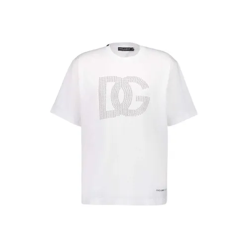 Dolce & Gabbana Белые Мужские T-рубашки