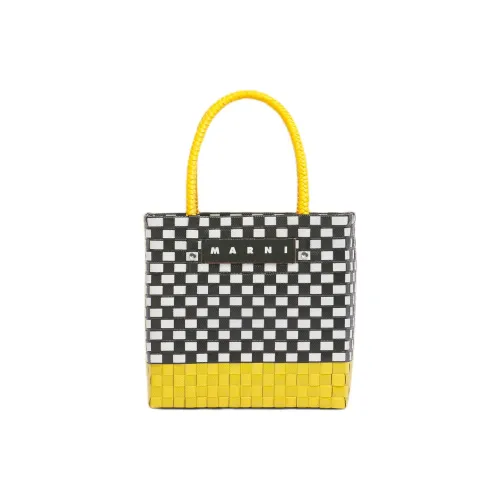 MARNI Полипропиленовая сумка мини женская желтая