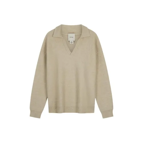 Calvin Klein PD7 Khaki Beige Мужские Свитера