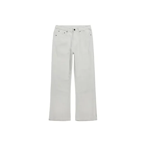 YASHENQISHI 308T629 Белый Унисекс Джинсы