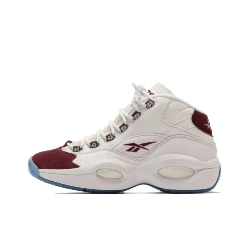 Packer x REEBOK Question Mid Топ Винтажные Баскетбольные Кроссовки Мужские Белый Красный
