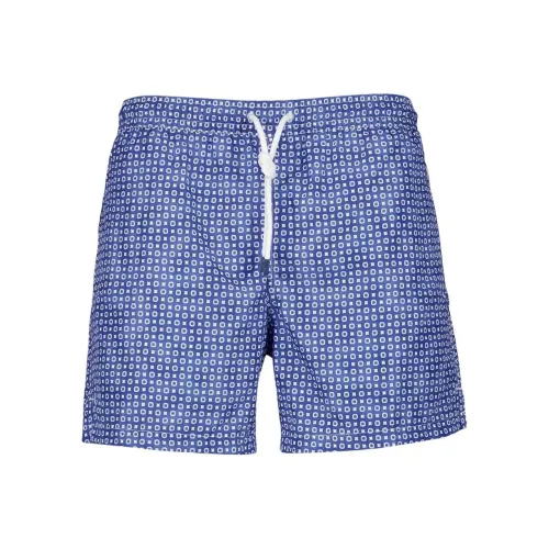 FEDELI Blue Мужские Пляжные Шорты