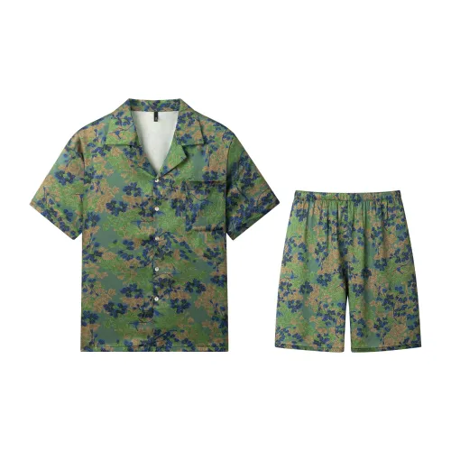 Gongdie Зеленый Мужской Пижамный Комплект