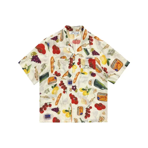 JUNGLE GURL Короткий рукав рубашка гавайская праздничная свободная комфортная унисекс