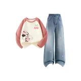 Ди Элегантный Вишня K Резина Красный + Однотонный Морская Соль Синий