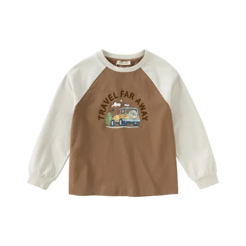 DAVE&BELLA Коричневые Детские Рубашки T