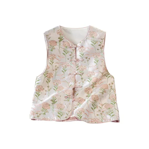 TOUCH Розовые цветы Женские Жилеты