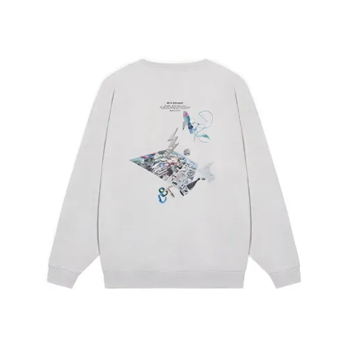 LINING Wade Collection Толстовка Унисекс Фотиния Текстура Серый