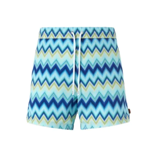 MISSONI Мужские синие пляжные шорты