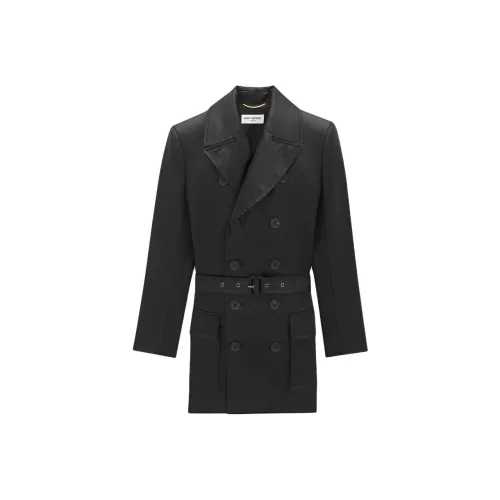 SAINT LAURENT Куртки и Пальто Женские Черные