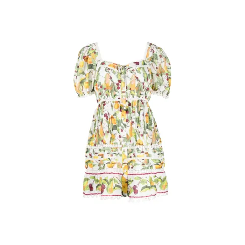 FARM Rio Короткий рукав Платье Женское Многоцветное