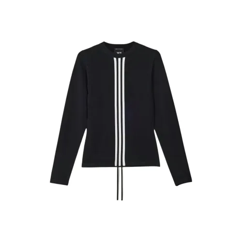 Y 3 Черные Женские T-рубашки