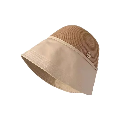 Youyoulan Соломенная плетеная шляпа с защитой от солнца женская