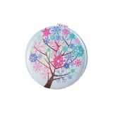 Красный, синий, снежинка