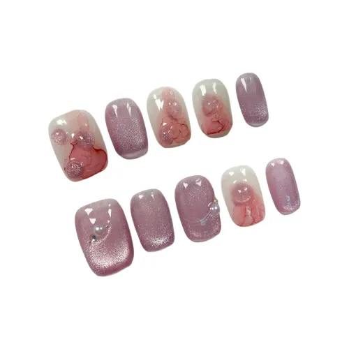 PURUITI Quiet Luxury Collection Короткий Квадрат Фиолетовый Jump Цвет Сияние