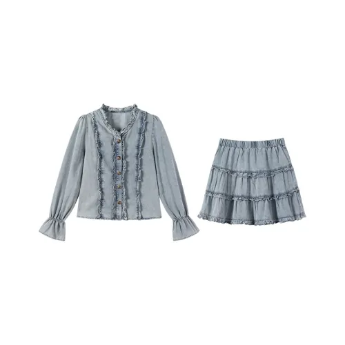 ABBY GODDESS Осенний комплект с юбкой для женщин