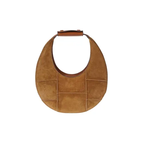 Staud Коровья кожа Сумка Стандартная Женская Желто-коричневая