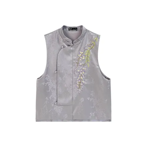 JK&JS Винный фиолетовый Женские жилеты