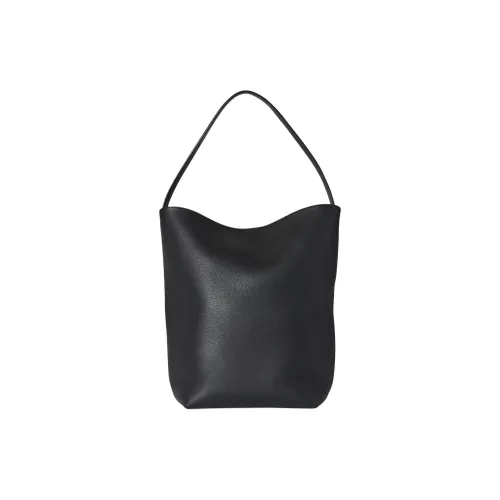 THE ROW N S Park Телячья кожа Тоут Сумка Сумка для покупок Сумка на плечо Сумка Большая Женская Черная