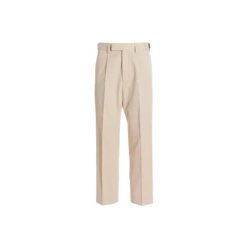 Ermenegildo Zegna Белые Мужские Повседневные Штаны