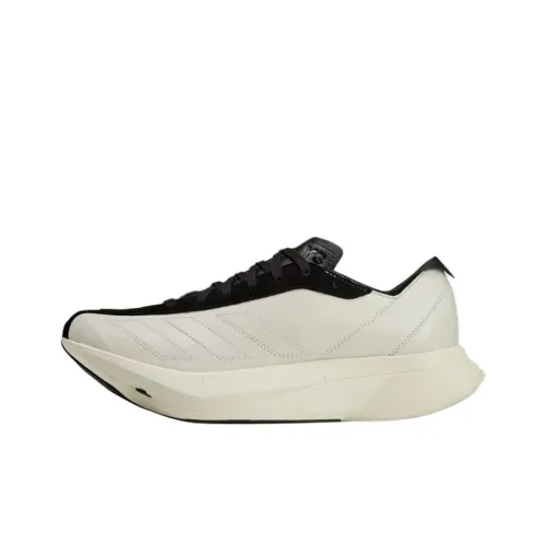 Y 3 ADIOS PRO 3,0 Low Топ Марафон Беговые кроссовки Унисекс Белый черный