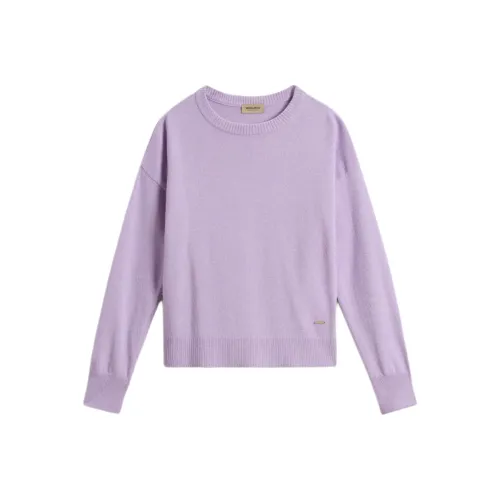 WOOLRICH Фиолетовые Женские Свитера