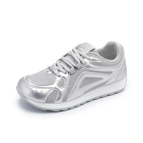 PAUL FRANK Низкий топ Повседневная обувь Женская Серебряный Серый