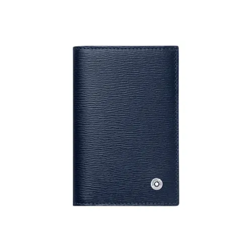 MONTBLANC Кошелек из коровьей кожи мужской синий