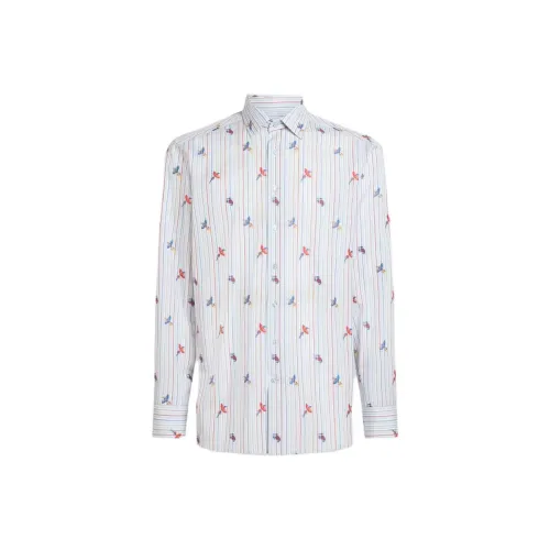 ETRO Многоцветные Мужские Рубашки