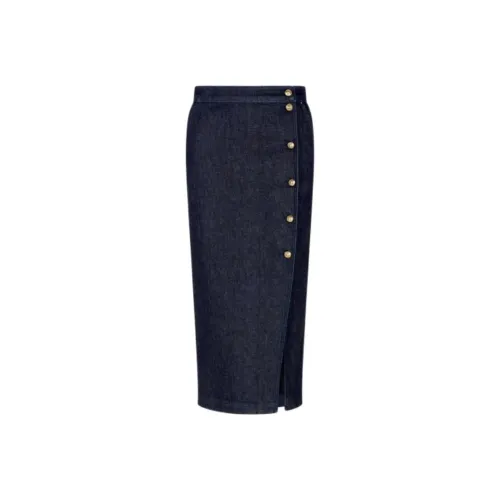 AMANI FW25 Denim Long Skirt Women's