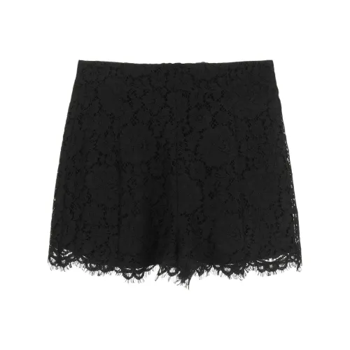 RED VALENTINO Повседневные короткие юбки Женские Черный