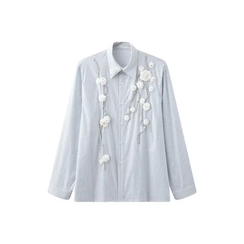 DAND Синий Унисекс Рубашки