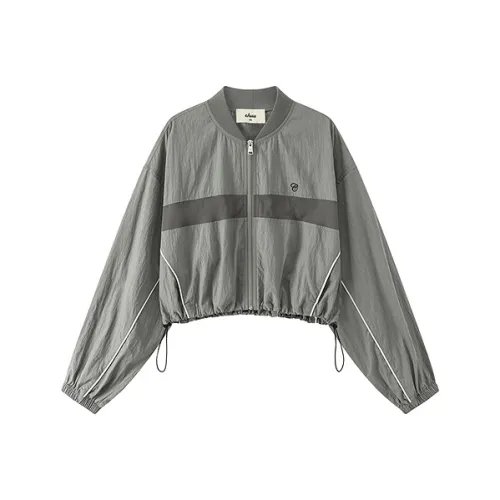 CHUU Средне-серый Женское короткое пальто