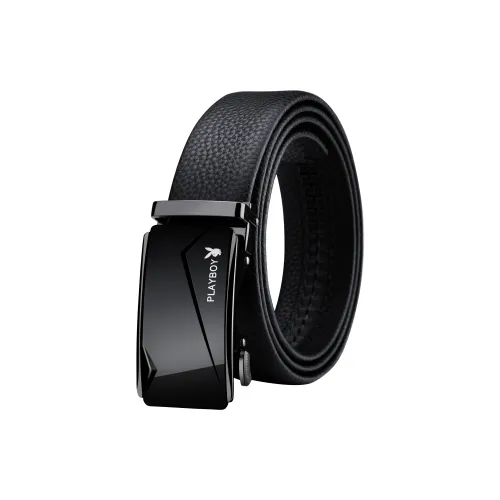 Ремни PLAYBOY Collaboration из лицевой коровьей кожи мужские 3,5 см