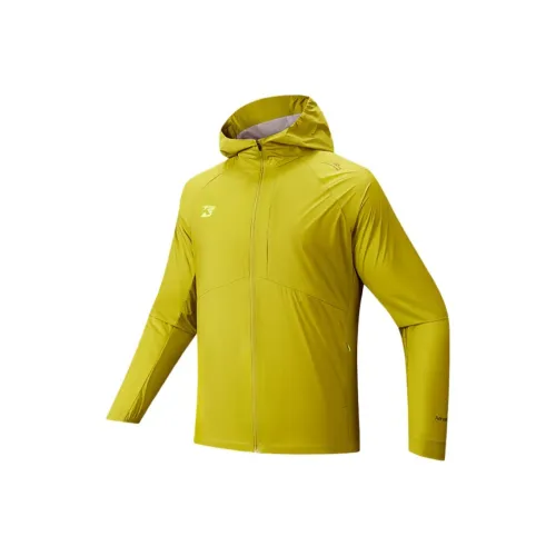 ANTA Running Collection Ткань Зеленый Мужской Куртки