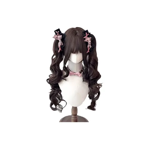 Northward Incline Барокко Возлюбленная Перука Женская Лолита Тигр Заколка для губ Нижняя заколка