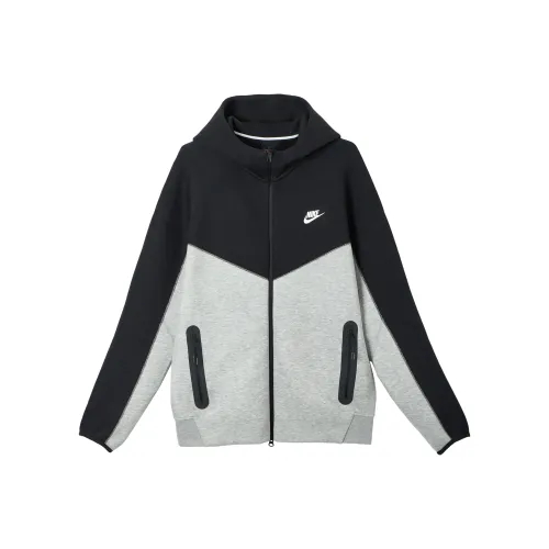 Nike Черный Серый Мужской Свитшот