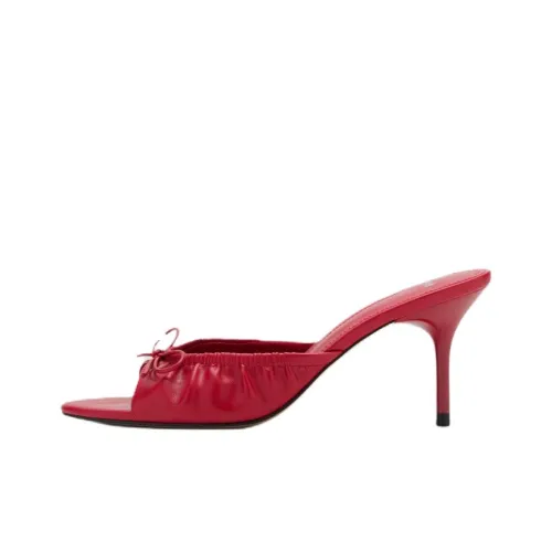 MANGO Устойчивые к истиранию Слипоны Женские Красные