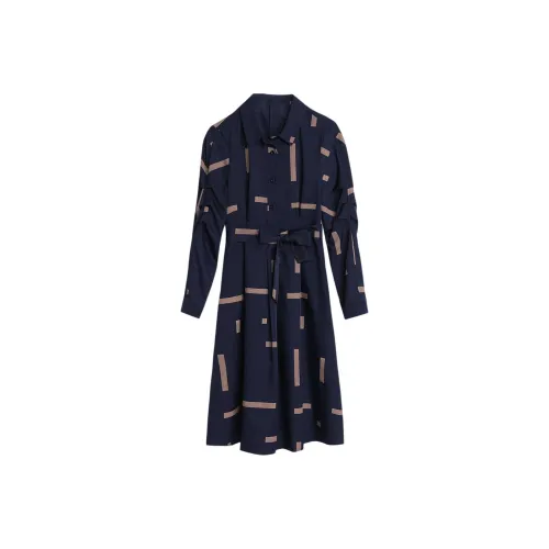 ONNFB Длинное платье с длинными рукавами женское